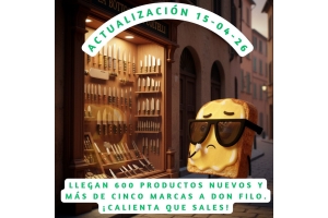 Actualización 15-04: Llegan cinco marcas nuevas a Don Filo (+600 artículos)