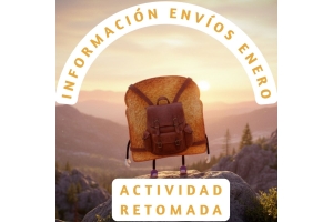 Información Importante: envíos en enero 2026