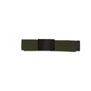 Cinturon Verde Hebilla Negra tactico Militar Duradero 33882-VE 130x3,9 cm Ref. 33882-VE