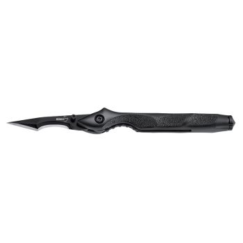 Navaja Böker Plus Urban Survival 01BO047 con hoja de acero 440C (Inox) de 4 cm y empuñadura de aluminio de 10,40 cm
