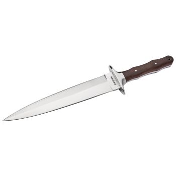 Cuchillo Böker Colmillo GX 02BA5918GX con hoja de Acero ACX 390 de 25.00 cm y empuñadura de Guayacan de 14.50 cm