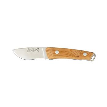 Cuchillo Azero 209041 Empuñadura De Madera De Tejo Acero Acx-380 (1.4116) 8,3 Cm 