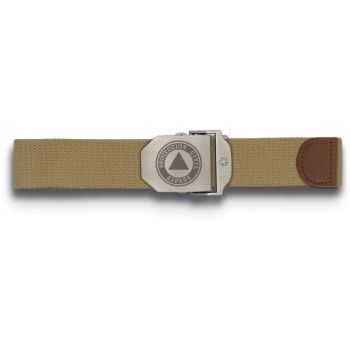Cinturon Verde Hebilla Metalica Grabado Protección Civil tactico Militar Duradero 130x3,9 cm Ref. 33883TGR4015