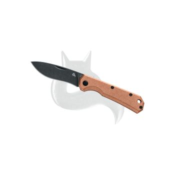 Navaja Blackfox CIOL BF-748 CR con hoja de acero 440C de 7 cm y empuñadura de cobre de 9 cm
