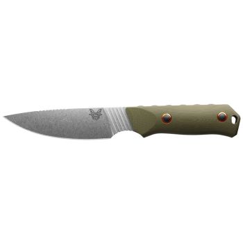 Cuchillo Benchmade Raghorn 15600-01 con hoja de acero Acero CPM S30V de 10.0 cm y empuñadura de G-10 de 12.6 cm