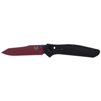 Navaja Benchmade Osborne edición Limitada con hoja de 8.6 cm en acero CPM S30V y empuñadura de aluminio de 11.4 cm