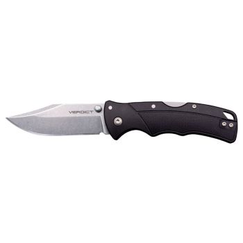 Navaja Cold Steel Verdict 4116SS FLC3CPSS con hoja de acero 4116SS de 7.60 cm y empuñadura de GFN de 10.80 cm