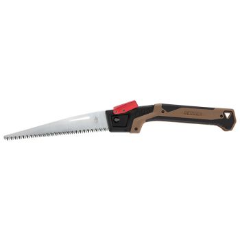 Sierra GERBER 007465 Bushcraft Saw con hoja de acero SK-5 de 20,3 cm y empuñadura de goma de 22,9 cm