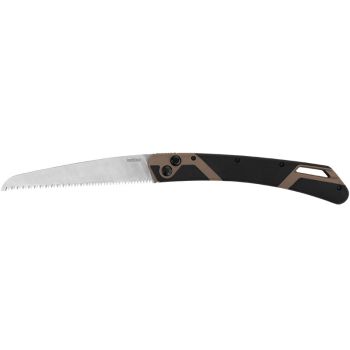 Navaja Taskmaster Saw 2 con hoja de acero acero Nickel de 17.80 cm y empuñadura de nylon Caucho de 22.60 cm.