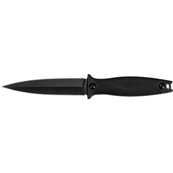 Cuchillo Secret Agent con hoja de acero 8Cr13MoV de 11.20 cm y empuñadura de GFN de 10.90 cm.