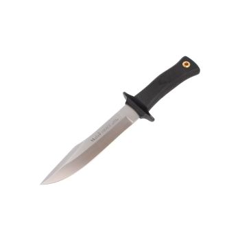 Muela Cuchillo Mirage MIRAGE-18 hoja de acero MoVa de 18 cm y empuñadura de goma negra.