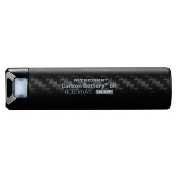 Batería externa de carbono 6K - 6000mAh - Nitecore C6K