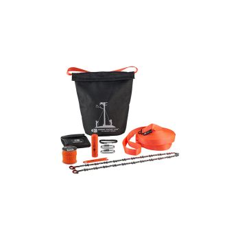 Sierra de bolsillo Nordic Pocket Saw Arborist V.2 Naranja/Negro