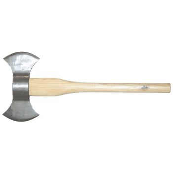 Hacha Prandi de lanzamiento de doble filo. 60 cm 3T05412CH