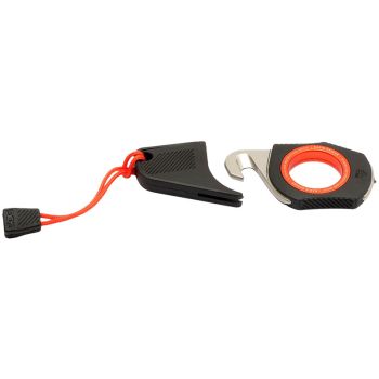 Herramienta SOG Rapid Rescue con hoja de acero Acero inoxidable de 2.1 cm y empuñadura de GRN (nailon reforzado con vidrio)/Aluminio de 4.0 cm