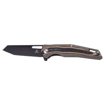 Navaja Shieldon Boa con hoja de acero D2 de 9.7 cm y empuñadura de G10 de 12.5 cm
