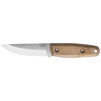 Cuchillo ZA-PAS Modern Pukko XS con hoja de acero X50CrMoV15 de 9 cm y empuñadura de Fresno de 10 cm