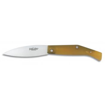 Navaja Pallès Nº 2 01608 con hoja de acero Carbono de 10 cm y empuñadura de ABS de 12,3 cm.