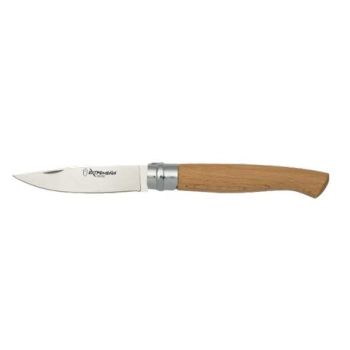 Navaja Nº7 con hoja de acero 3CR13MOV de 8.00 cm y empuñadura de Madera de 11.00 cm