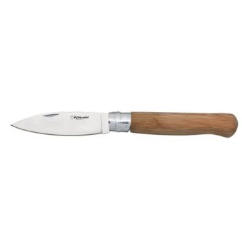 Navaja Cabritera Nº 7 con hoja de acero 3Cr13Mov de 8.00 cm y empuñadura de Madera de 11.00 cm
