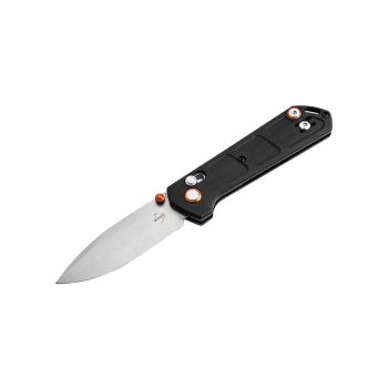 Navaja Böker Plus Kihon Compact con hoja de acero D2 de 7 cm y empuñadura de GFN de 10 cm