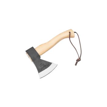Hacha Böker Plus Appalachian Origin Mini Axe 09BP0001 con hoja de acero Acero 1055 de 15 cm y empuñadura de fresno de 10 cm