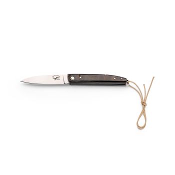 Navaja Salamandra 100181 Cachas De Enebro. Hoja De Acero Acx-380 De 7