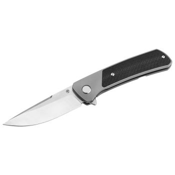 Navaja Böker Super Conductor Edición Limitada 110901 con hoja de acero Magnacut de 8,7 cm y empuñadura de Titanio/Fibra de carbono de 11,3 cm