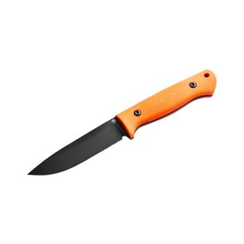 Cuchillo Böker DBK Bushfriend 2000 121003 con hoja de acero 80CrV2 de 11 cm y empuñadura de G-10 de 12 cm