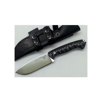 Cuchillo axarquia hunting line micarta negra 1236-M1