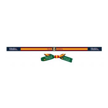Pulsera Tela - POLICIA NACIONAL - 35x1,5 ( 6 unidades )
