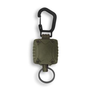 Llavero Extensible Verde ABS Cuchillo/ Mosquetó 16246-VE Barbaric.