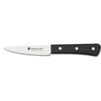 Cuchillo Top Cutlery Pelador 17489 con hoja de acero 3Cr13Mov de 10 cm y empuñadura de ABS de 10,7 cm.