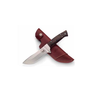 Cuchillo Salamandra Nanuk Granadillo con hoja de acero N-695 de 12 cm y empuñadura de granadillo.