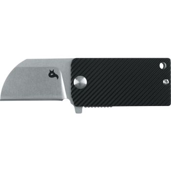 Navaja BlackFox B-KEY BF-750 con hoja de acero AISI 440A de 4.5 cm y empuñadura de Aluminio anodizado negro de 5.9 cm