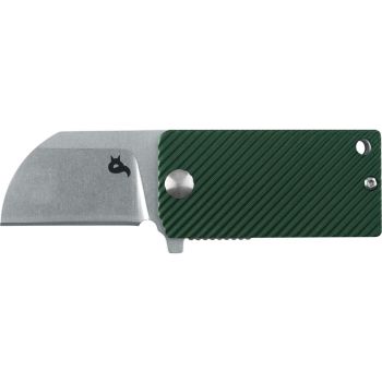 Navaja BlackFox B-KEY BF-750 OD con hoja de acero AISI 440A de 4.5 cm y empuñadura de Aluminio anodizado verde de 5.9 cm
