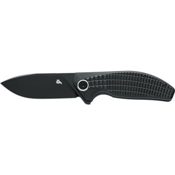 Navaja BlackFox ACUTUS BF-764 BB con hoja de acero D2 de 8.2 cm y empuñadura de G-10 Negro de 11.4 cm