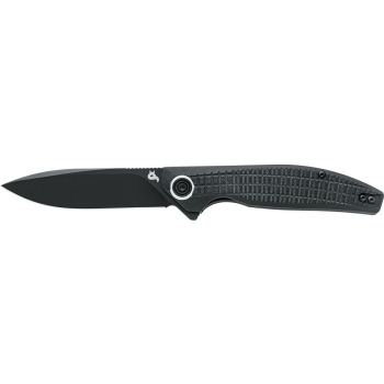 Navaja BlackFox ARTIA BF-765 con hoja de acero D2 de 8.5 cm y empuñadura de G-10 Negro de 11.8 cm