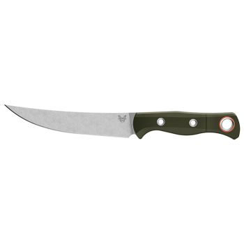 Cuchillo Benchmade Meatcrafter 15500-3 con hoja de acero CPM S45VN de 15.4 cm y empuñadura de G-10 de 12.7 cm