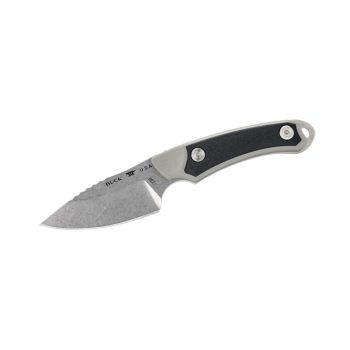 Cuchillo Buck ALPHA SCOUT SELECT GRIS/NEGRO 662GYS con hoja de acero 420HC de 7,3 cm y empuñadura de GFN de 9,5 cm