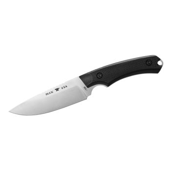 Cuchillo Buck ALPHA GUIDE ELITE NEGRO G-10 663BKS MAGNACUT con hoja de acero MAGNACUT de 11,1 cm y empuñadura de G-10 de 11,8 cm