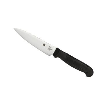 Cuchillo Spyderco KITCHEN con hoja de acero Mbs-26 11,4 cm y empuñadura de Polipropileno de 11 cm.