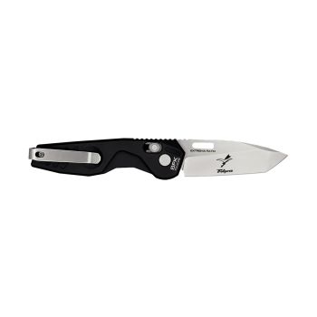 Navaja Extrema Ratio BFK ZERO FOLGORE 0174/VG10/SW/BK/F con hoja de acero inoxidable VG10 de 6.7 cm y empuñadura de Aluminio anodizado Anticorodal de 10.1 cm