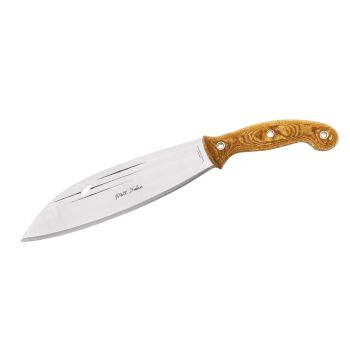 Cuchillo Condor machete Condor PRIMITIVE BUSH MONDO KNIFE CTK3924-9.9 con hoja de acero 1075 de 25,4 cm y empuñadura de Micarta de 15,3 cm.