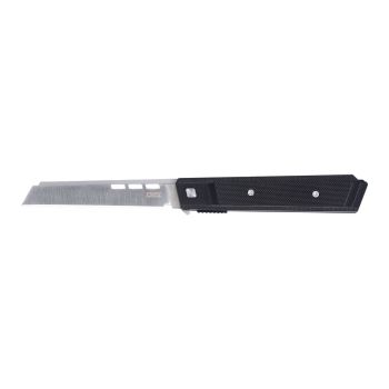 Navaja Crkt ZEPHYR negra 3840 con hoja de acero Acero para herramientas D2 de 8.2 cm y empuñadura de G-10 de 10,3 cm