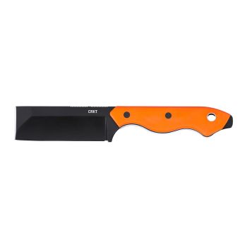 Cuchillo Crkt RAZEL naranja 4037ER con hoja de acero Acero D2 de 7.6 cm y empuñadura de G-10 de 9.5 cm
