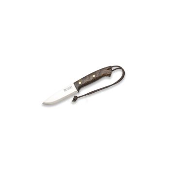 Cuchillo Joker CN143 Ranger con hoja de acero 14C28N de 11 cm y empuñadura de nogal de 12