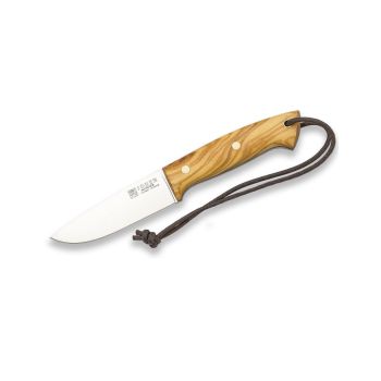 Cuchillo Joker CO144 Ranger con hoja de acero 14C28N de 11 cm y empuñadura de olivo de 12