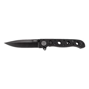 Navaja Crkt M16-DB SPEAR BLACK DEADBOLT M16-03DB con hoja de acero D2 de 9,1 cm y empuñadura de Aluminio de 11,8 cm