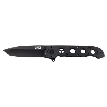 Navaja Crkt M16-KS TANTO LARGE BLACK M16-04KS  con hoja de acero 12C27 de 9,8 cm y empuñadura de Acero inoxidable de 13,8 cm